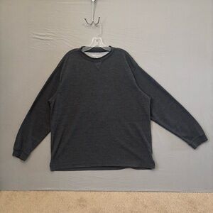 Architect Black Crewneck Sweater Relaxed Fit
